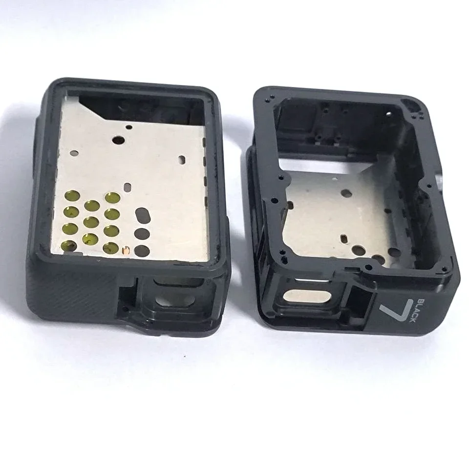 1 pièce d'origine pour Gopro Hero 5/6/7, cadre noir + couvercle arrière + boîtier de batterie, pièces de caméra