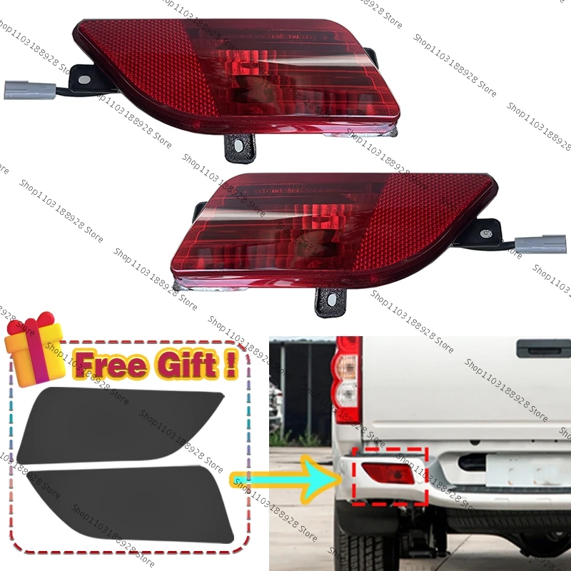 【 Free Film 】For Great Wall Wingle 3 2006-2011 / Wingle 5 V200 2008-2016 Car Rear Bumper Brake Light Tail Warming Reflector Lamp