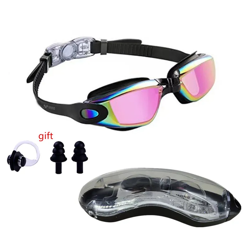 ARENA Kein Auslaufen, Anti-Beschlag, vollständiger Schutz, HD-Schwimmbrille, für Herren und Damen, verstellbare, auslaufsichere Schwimmbrille für Erwachsene 9