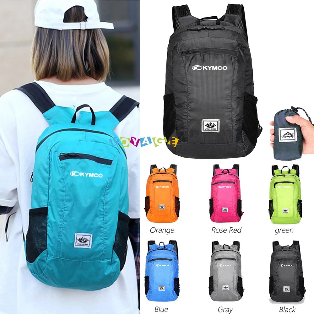 Para KYMCO DOWNTOWN NIKITA GDINK KXCT bolsa impermeable mochila plegable portátil bolsa de Montañismo accesorios de gran oferta