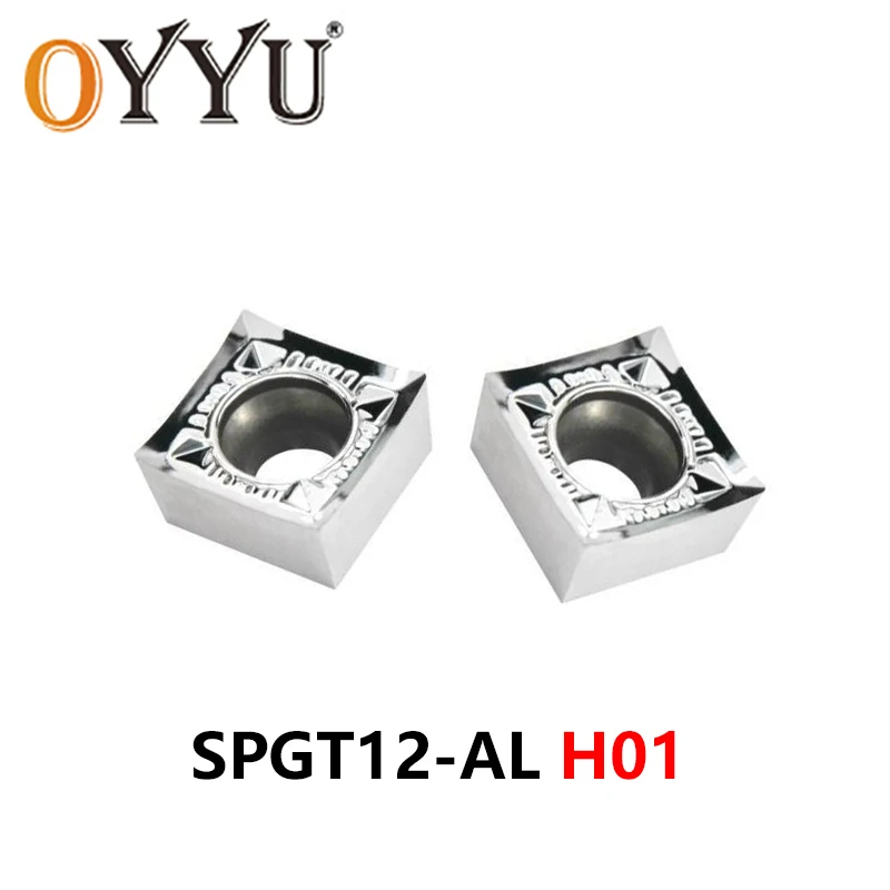 

OYYU SCGT120404-AL SCGT120408-AL H01 CNC Lathe Cutter SCGT120404 SCGT120408 AL Turning Tools Machine Holder SCGT Aluminum Insert