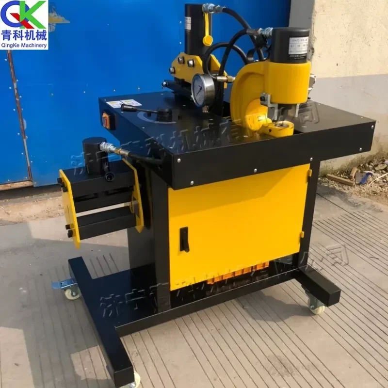 for Three in One Copper Aluminum Busbar Processing Machine Foot Operated Busbar Generator 1 Year Warranty