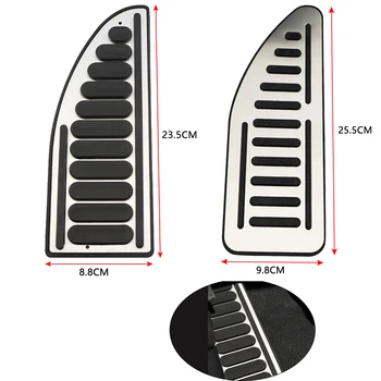פדלים לרכב פורד פוקוס לג'יפ קומפס 2017-2020 מכסה הגנה לפדלים מפלדת אל-חלד אביזרים