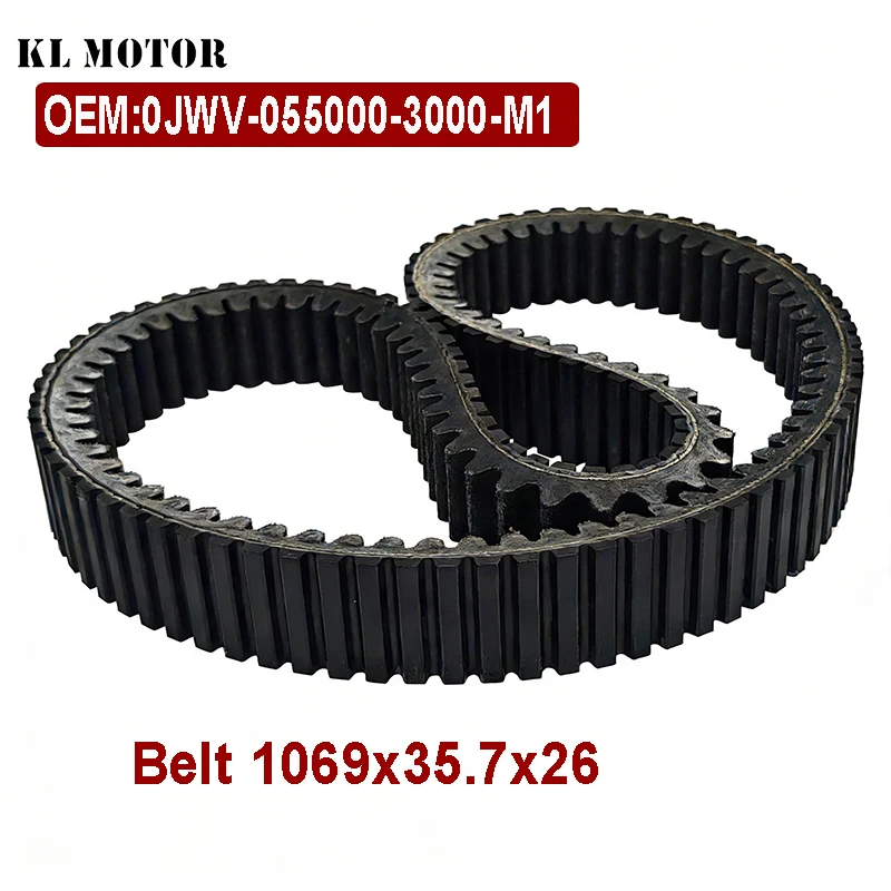 0JWV-055000-3000-M1 K Material CVT belt For CF1000 CFX10 2024 CF 800 1000 TOURING 1069 35.7 26