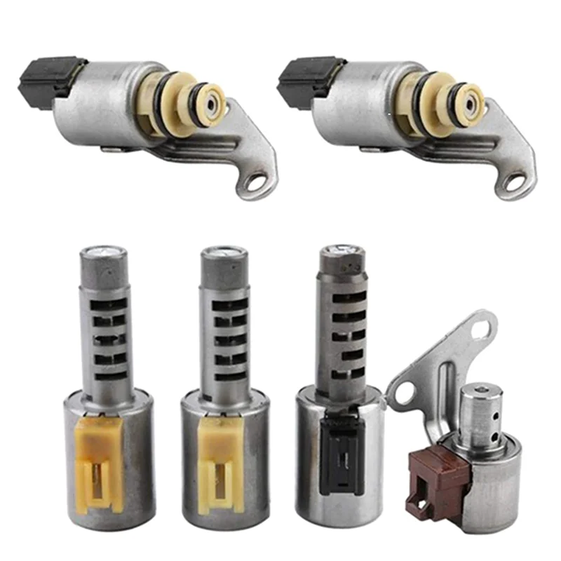 

6Pcs/Set U540E Shift Solenoid Valve Gear Box Solenoid Valve For Toyota Vios A4LB1 Accessories