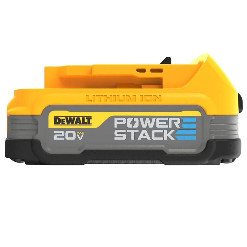 DEWALT DCBP034 20V 1.7AH MAX XR POWERSTACK Compact Lithium Ion Battery Long-Life Durable Rechargeable Power Tool Attachments