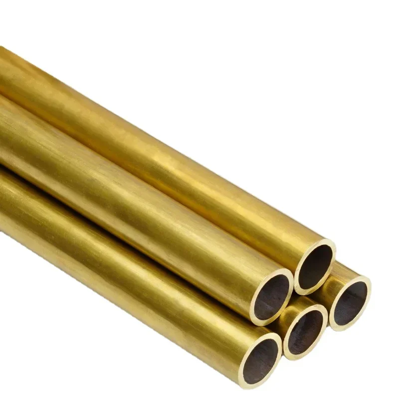 1Pcs Length 500mm H62 Brass Tube Capillary Tube OD 32/35/38/40/42/45/48/50/55/60/65/70/75/80/85/90/100mm Wall Thickness 1mm-4mm