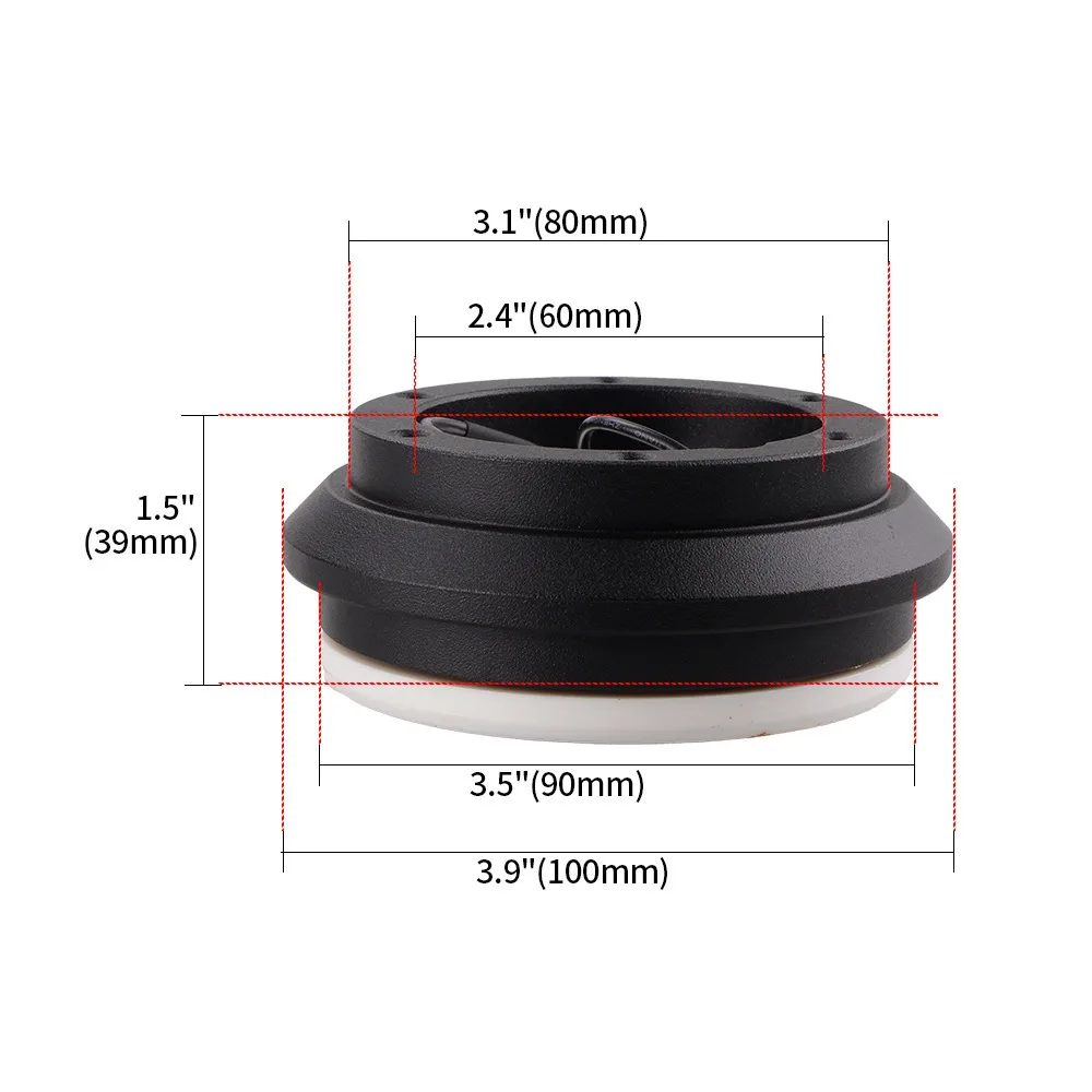 130H Steering Wheel Short Hub Adapter for 94-02 Accord / 96-00 Civic EK