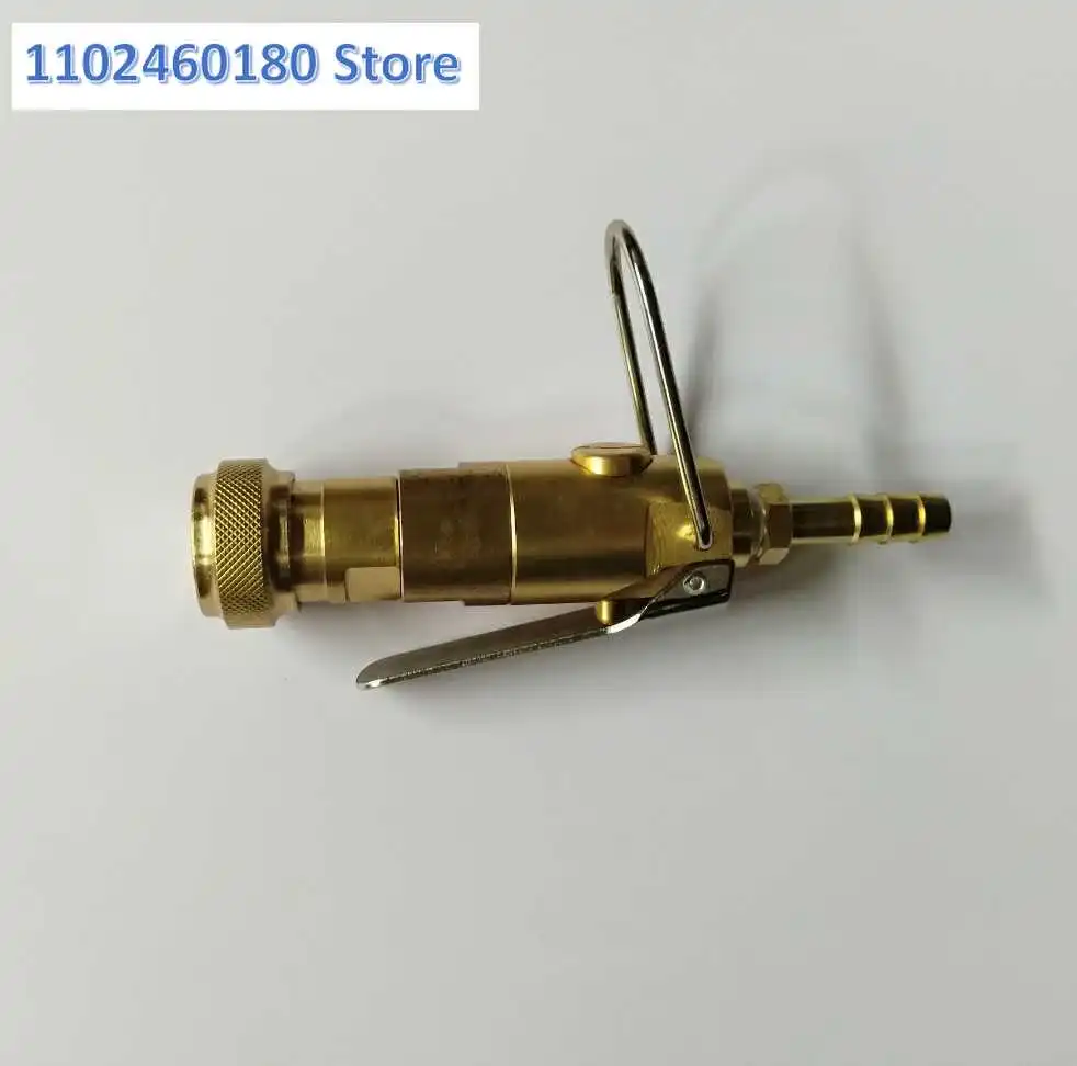 Plastic head connector for air conditioning pipeline sealing: Air filling gun with an outer diameter of 12.3mm