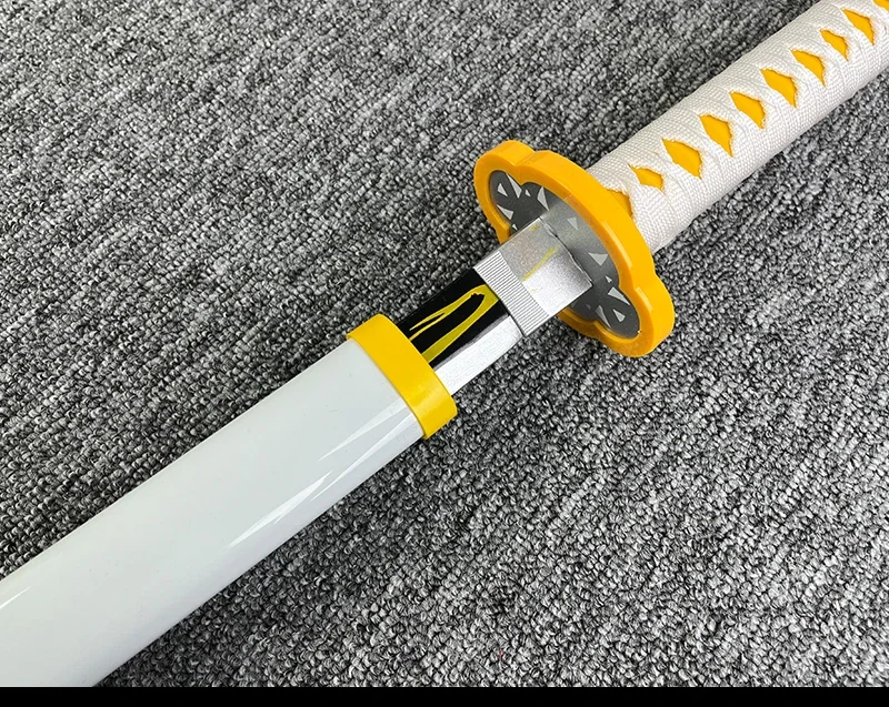 40inch Demon Slayer Katana Schwert Anime Kimetsu No Yaiba Mitsuri Cosplay Ninja Knife Real Size Japanese Samurai Sword Toy Gift – Detail 4