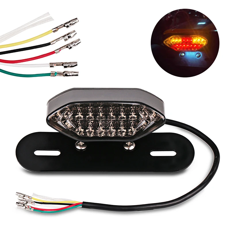 

Motorcycle LED Turn Signals LED Lights For Motorcycle Universal 12V Brake Stop Tail Light Motorcycle Accessories Brake Light