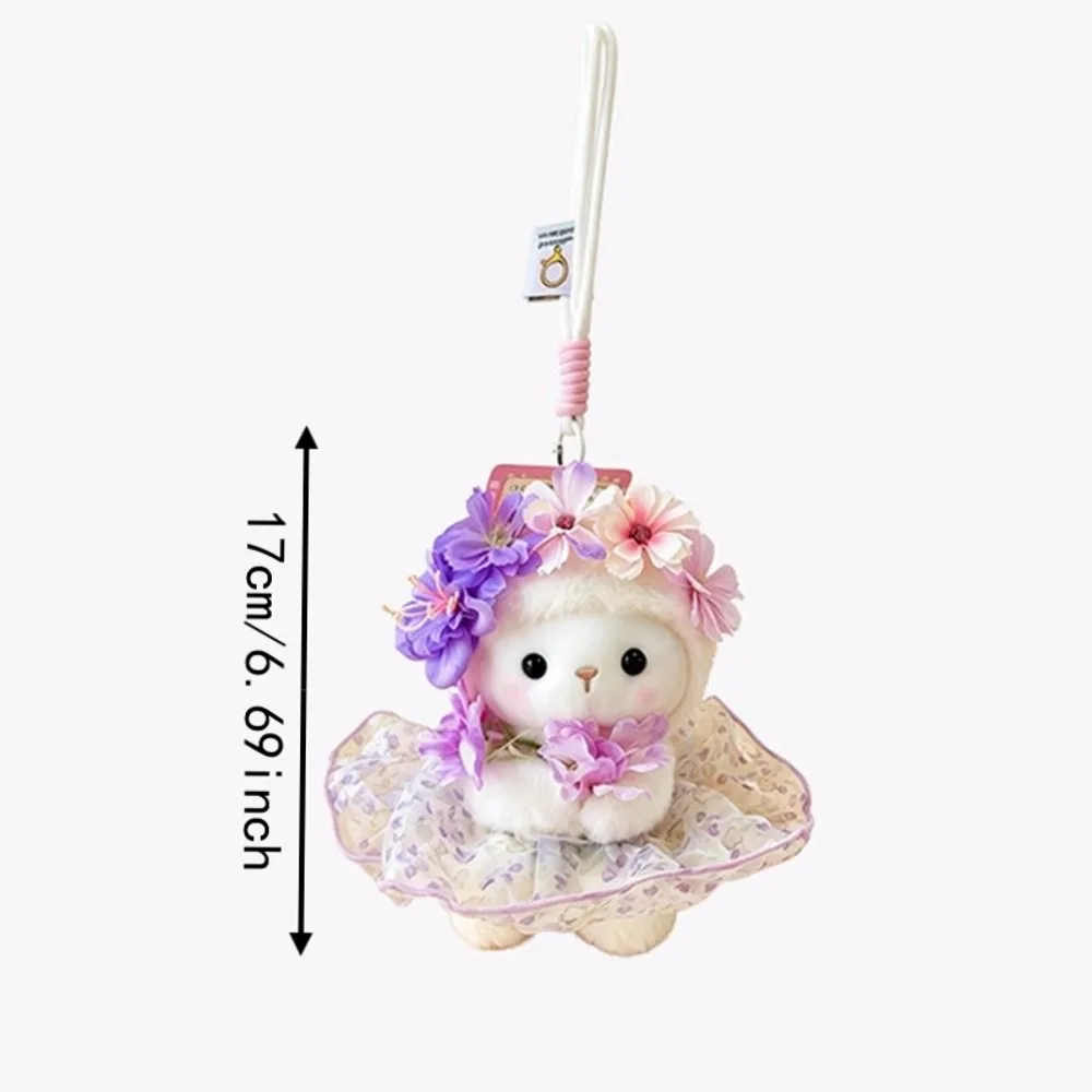 Creative Plush Sheep Toy Soft 17cm Lamb Stuffed Doll Stuffed Animal Chinese New Year Plush Lamb Charm Children Gift - view 6