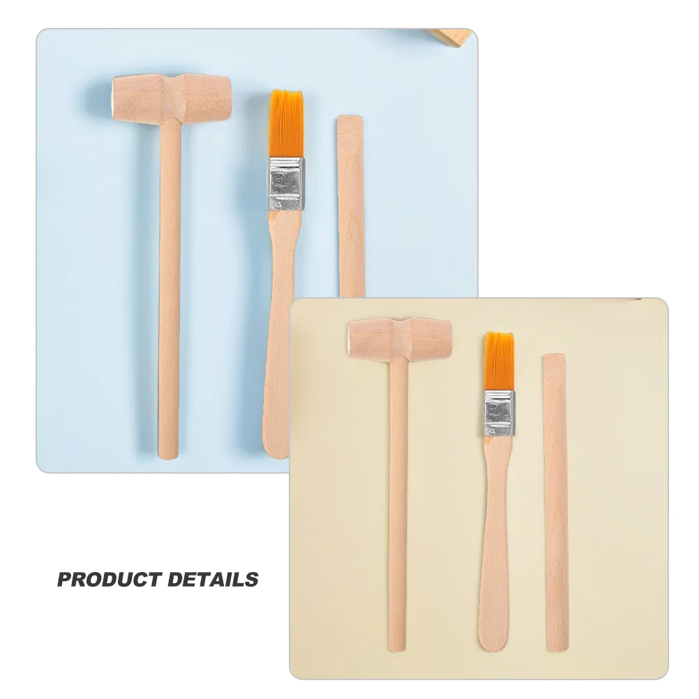 6-teiliges Dinosaurier-Grabwerkzeug-Set für Kinder, praktisches Lernen, Erkundung, sichere Materialien, helles, farbenfrohes Design