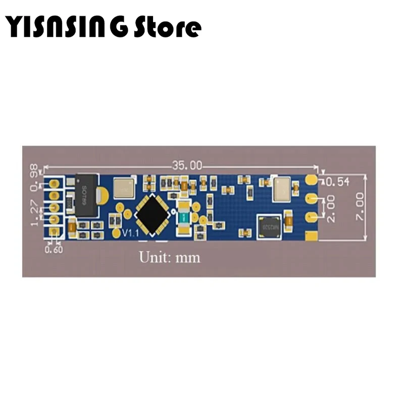 Hi-Link New HLK-LD2410 5V Mini High Sensitivity 24GHz Human Presence Status Sensor Radar Module Consumer Electronic