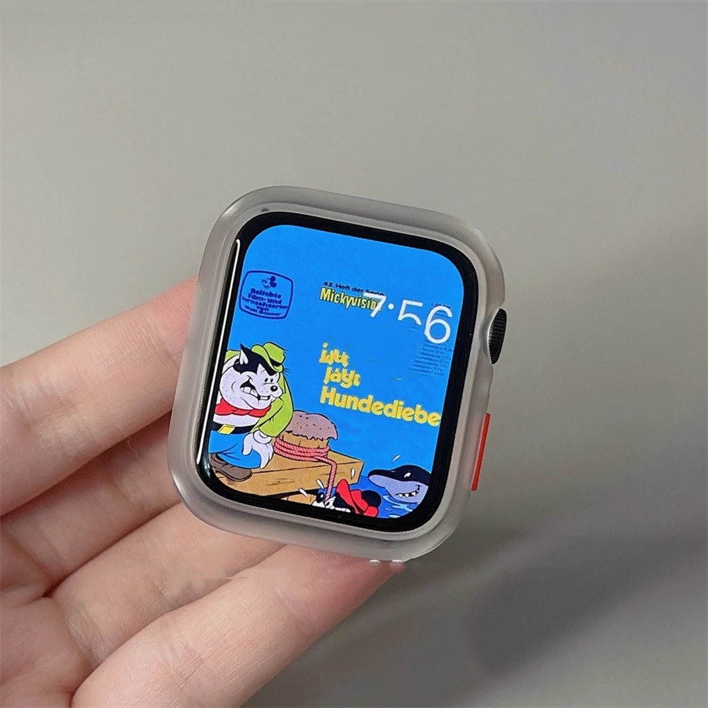 シリコンバンパーケース,アップルウォッチ用,キュート,韓国,シリコン,シンプル,ソフトケース,49mm, 41mm, 40mm, 44mm, 42mm, 38mm,シリーズ9 8、7、6、5