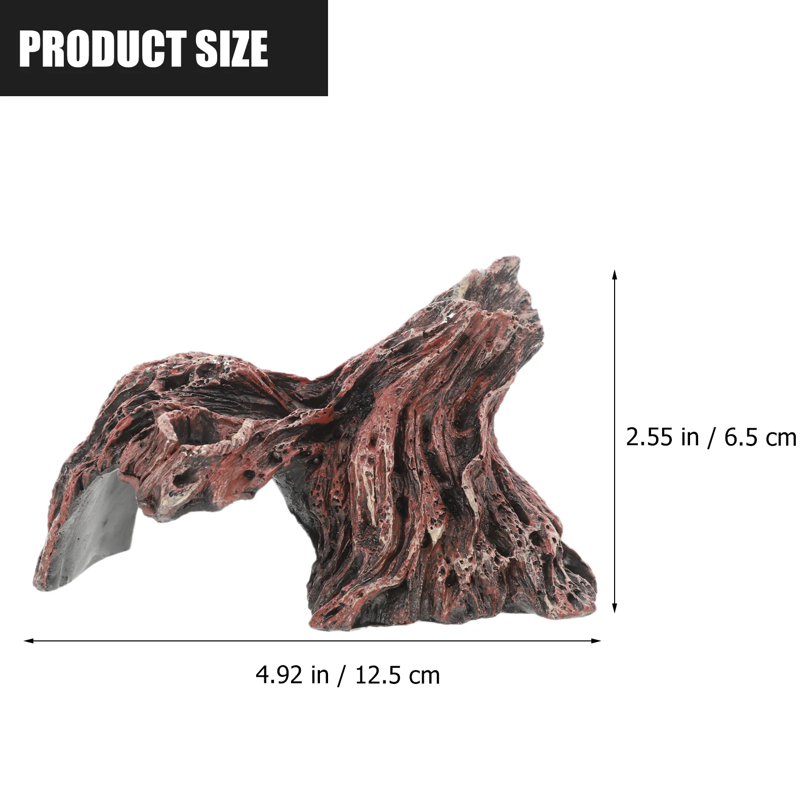 

Resin Reptile Hideout Resin Cave Decorative Natural Style Lizard Tank Accessories Terrarium Decor Terrarium Decors