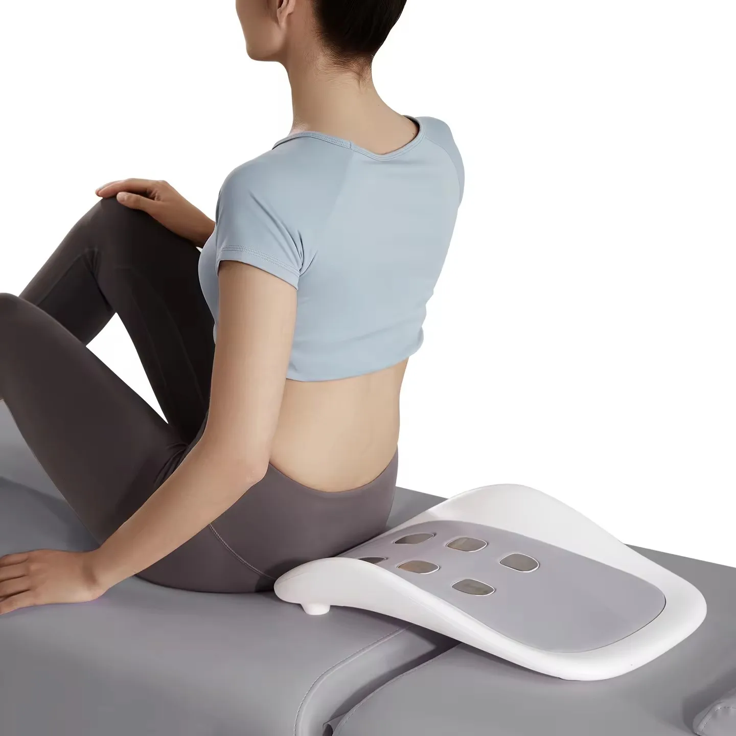 

Wireless Remote Control Electric Pulse Lumbar Massager Air Traction Heat Therapy Relax Lumbar Rehabilitation Therapy Supplies