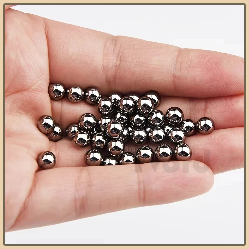 1.0mm-6.5mm G10 Bearing Steel Ball High Precision Solid Smooth Ball Dia 1.0mm-6.5mm Industrial Bearing Parts & DIY Tools