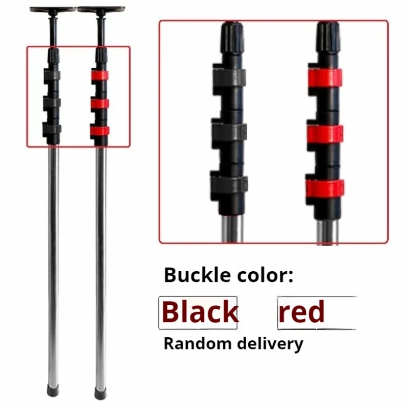 Nivel láser profesional de acero inoxidable, varilla telescópica, accesorios de nivel láser Universal ajustables, pieza de herramienta para sitio de construcción