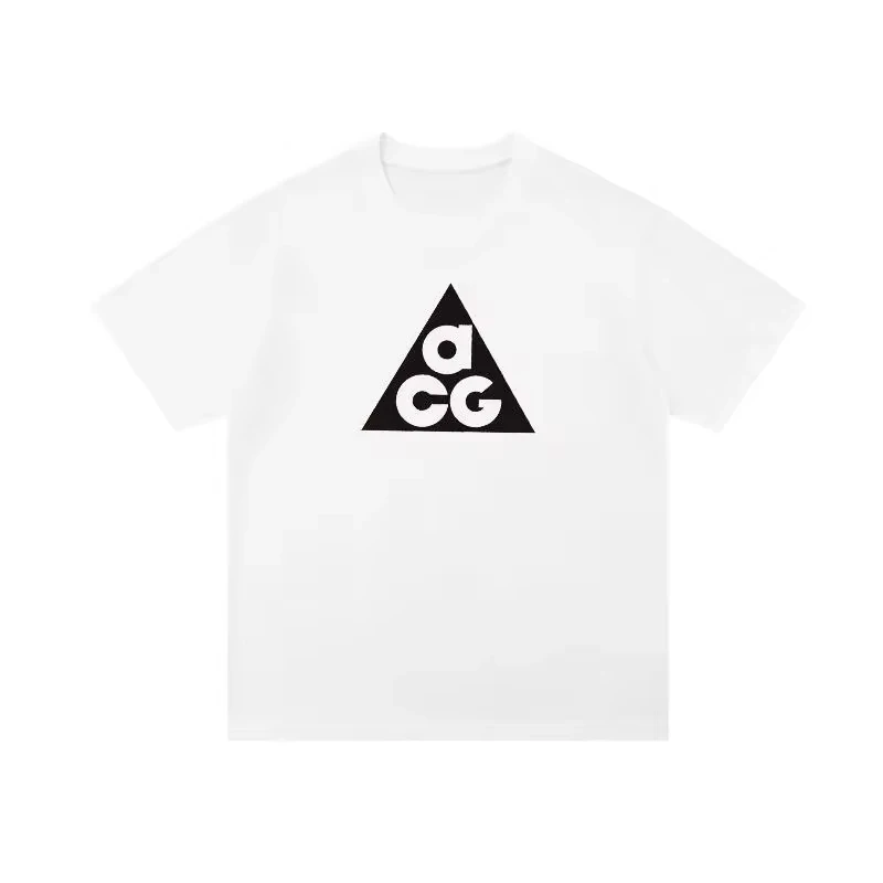 ACG Sports T-Shirt Vintage Graphic Daily Harajuku Cotton Men Women Short Sleeve Breathable Streetwear Commuter Cool Unisex Tees