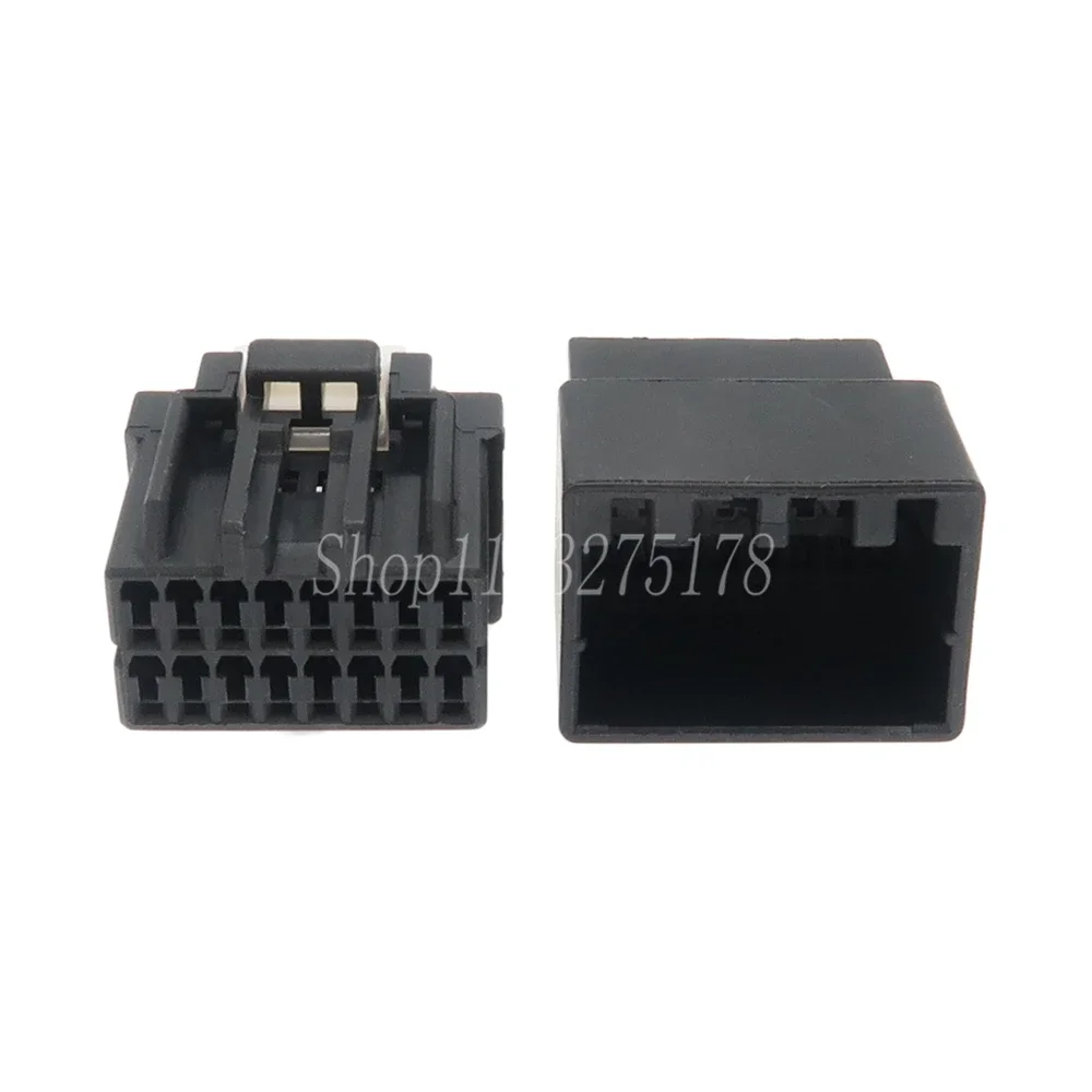 1 Set 16-Pin 175966-2 175615-2 Auto-Kabelverbinder PCB-Steckverbinder Automobil-Verkabelungsterminal Modifikationsstecker mit 20cm Kabeln – Detail 4