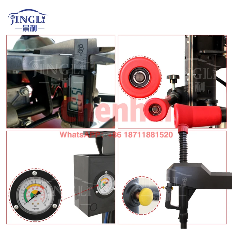 tire changer and wheel balancer combo machine equipment for touchless car mini tire changer