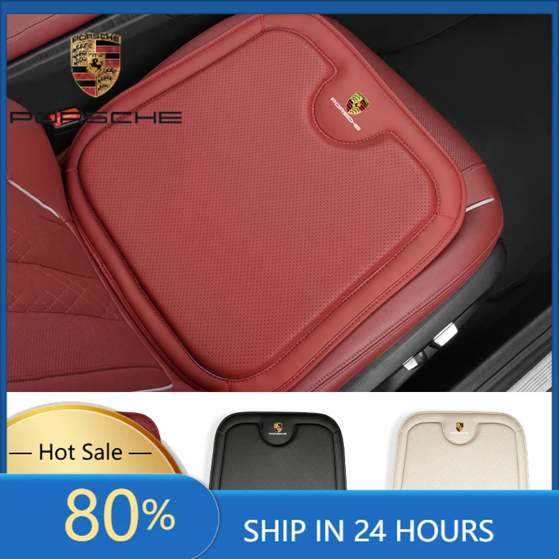 

Наклейки для интерьера автомобиля Porsche, дышащие и комфортные чехлы для сидений Porsche Cayenne, Panamera, Macan, 911, 718, T