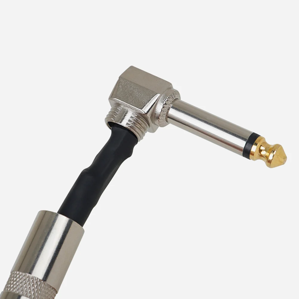 

Metal Head Guitar Effects Cable 30cm Black PVC Effector Power Cord Pedal Connector Recording Studio Accessories