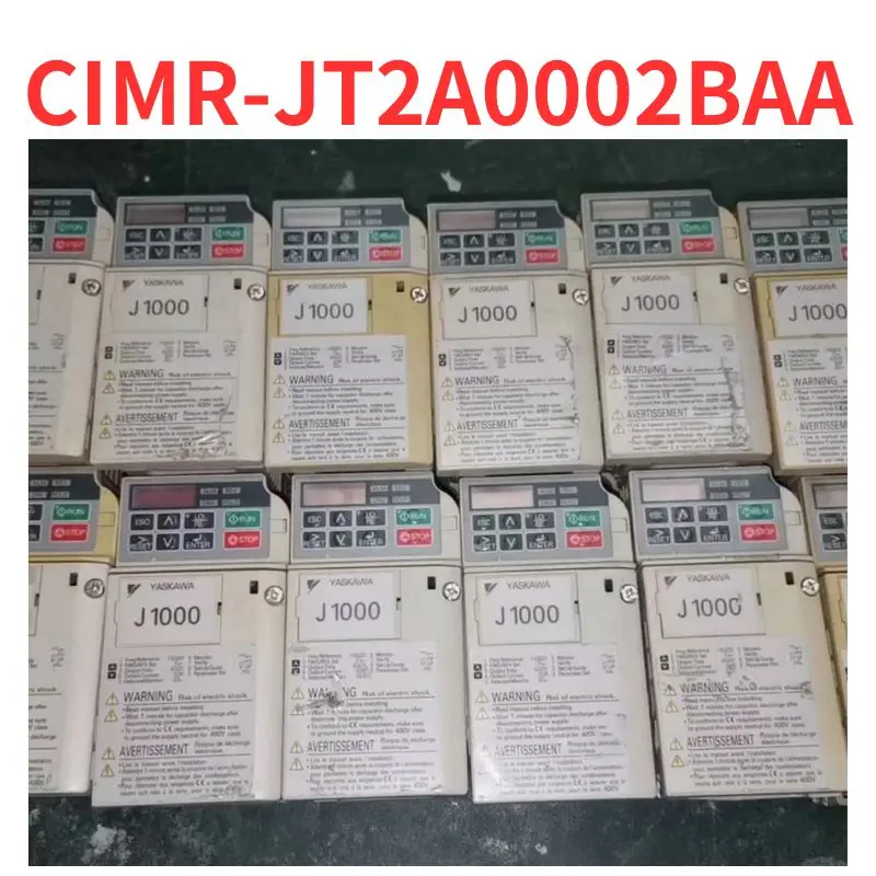 

second-hand inverter CIMR-JT2A0002BAA, function well Tested well and shipped quickly