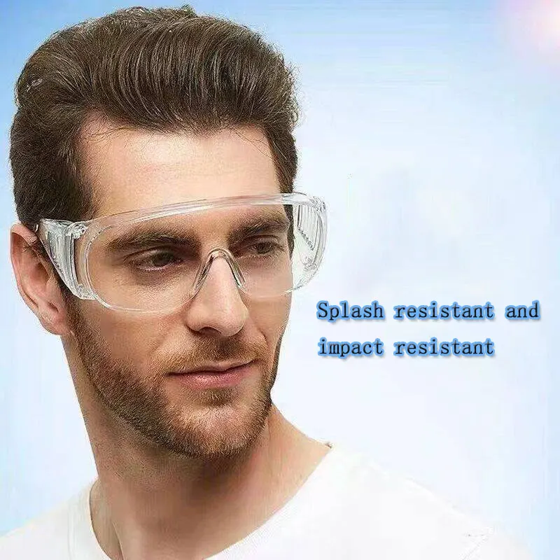 Gafas de seguridad antiniebla, gafas antipolvo, antiarañazos, antisalpicaduras, protección química para los ojos, protección para enfermeras de laboratorio