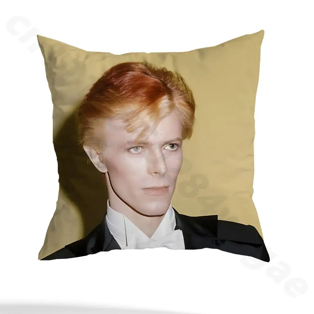 D-David Cool B-bowie pillow cover living room sofa cushion cover bedroom room bed pillow cover home decoration