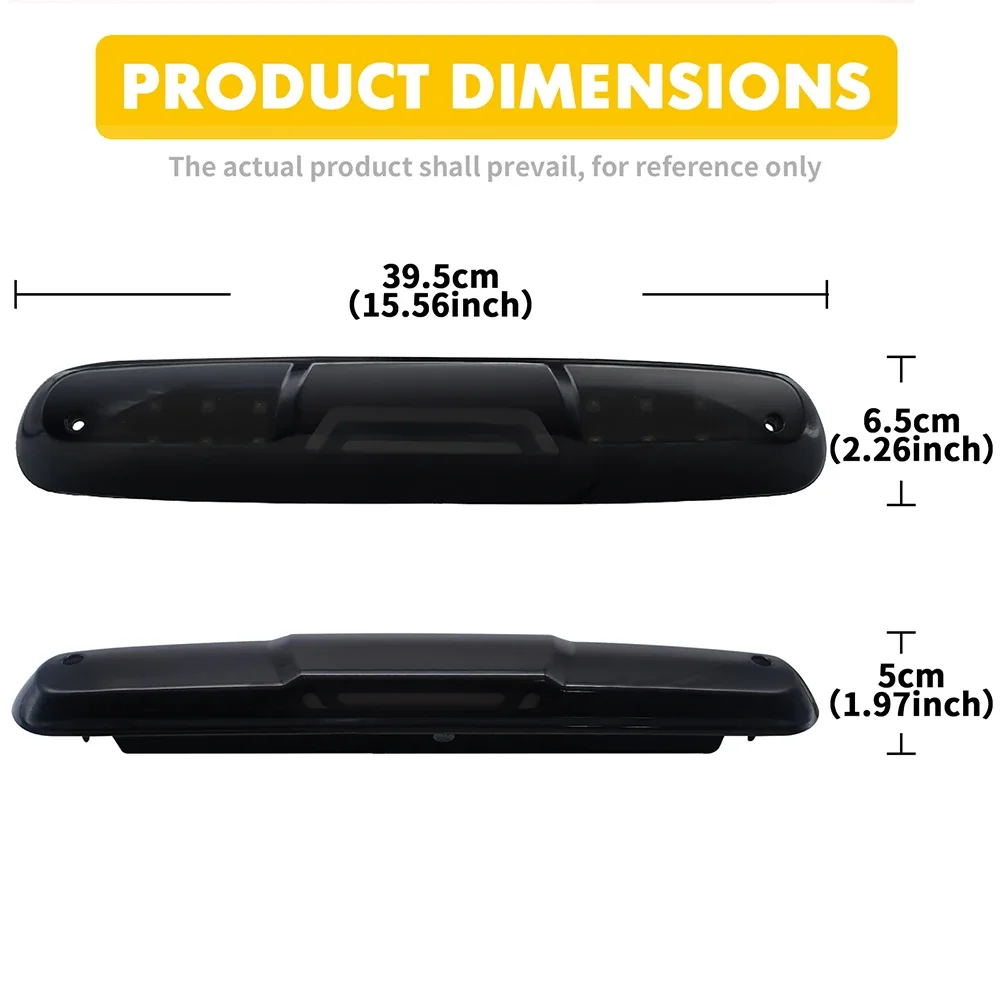 LED الثالث 3rd ضوء الفرامل ارتفاع جبل الخلفي البضائع وقف مصباح ل تشيفي سيلفرادو جي إم سي سييرا 1500 2500 3500 HD الكلاسيكية 2007-2013