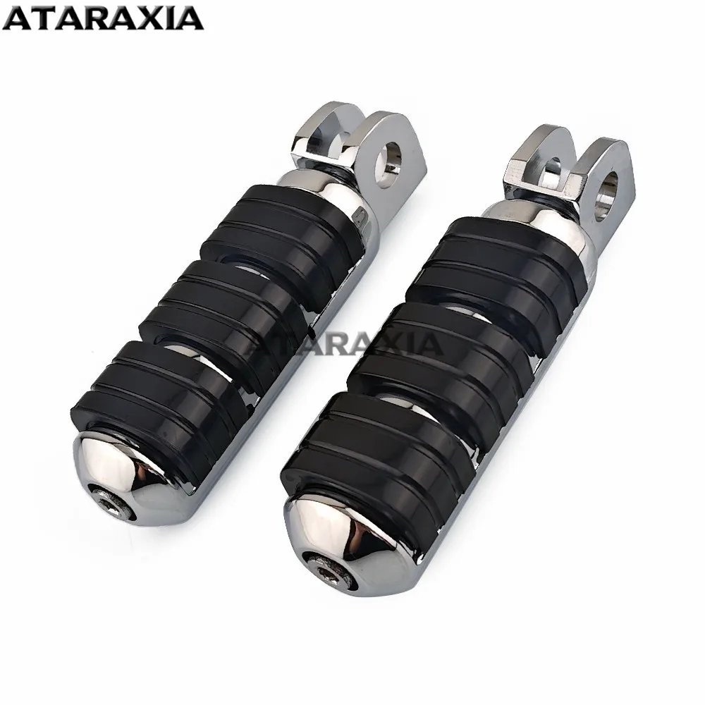 Motorcycle Front Driver Rider Foot Pegs Footrests For Kawasaki Vulcan VN 800 900 1500 Ninja 250R ZX6R 7R 10R Z1000 Boulevard M95