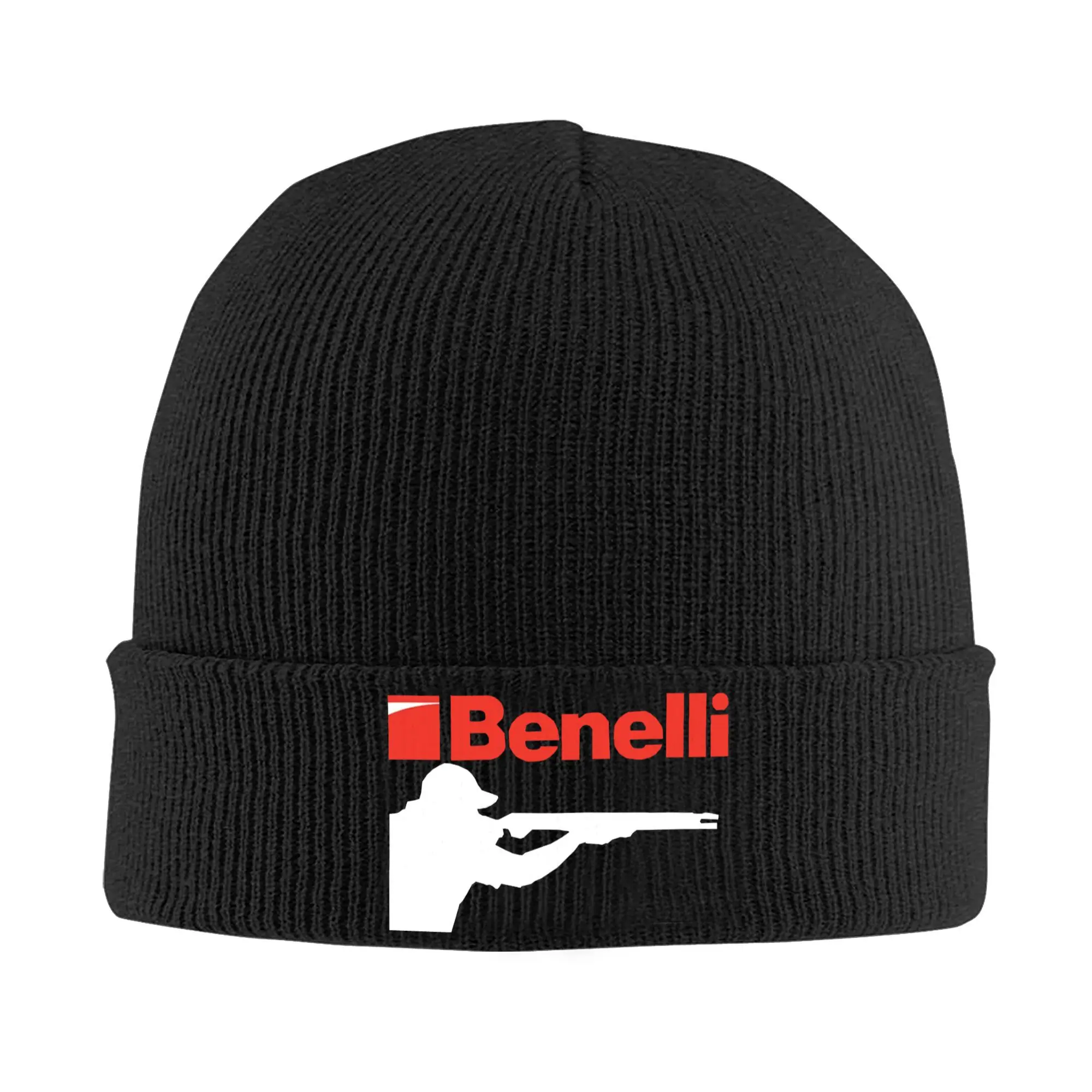 Custom Benelli Firearm Pistol Bonnet Hats  Cool Knit Hat For Men Women Winter Warm  Skullies Beanies Caps