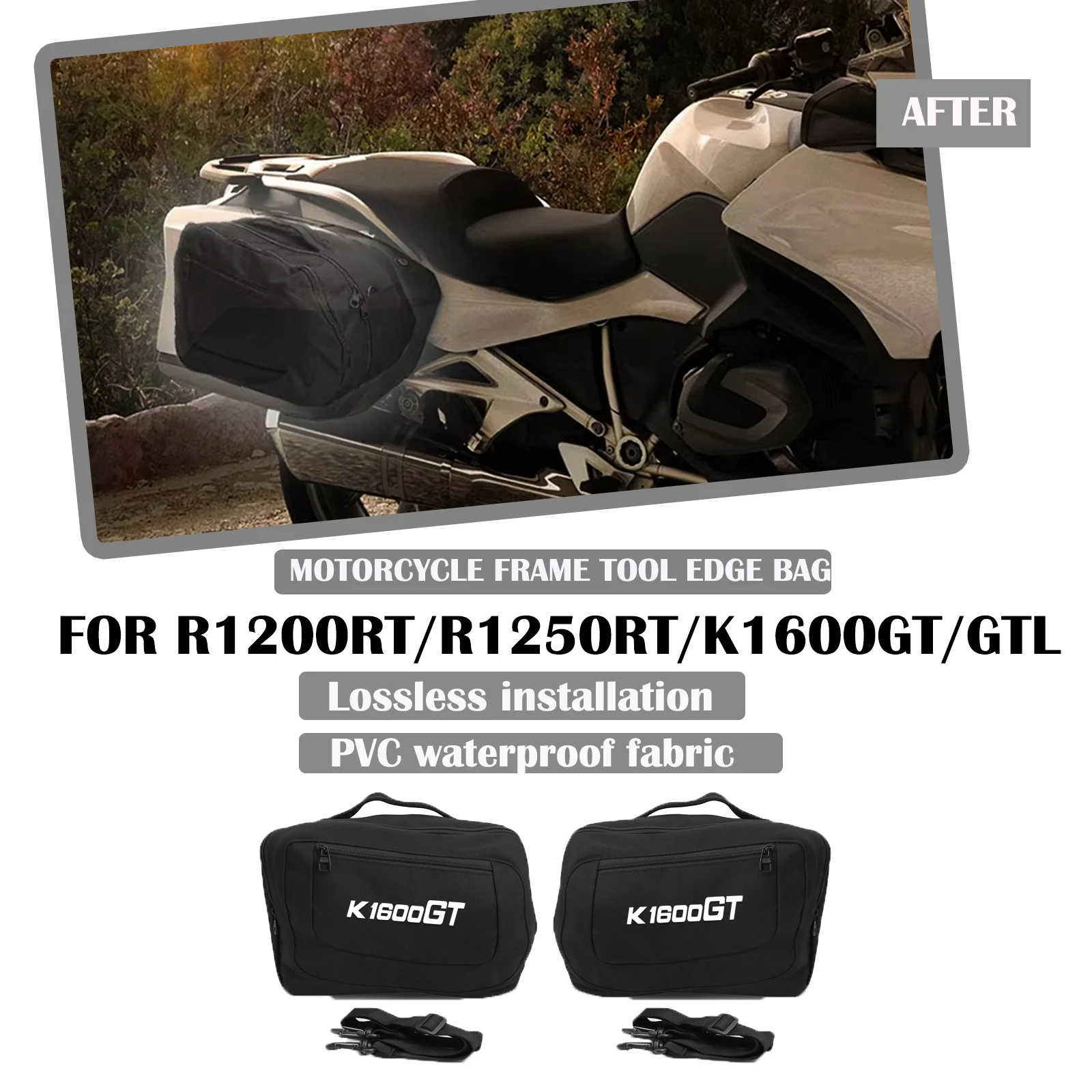 For BMW R1200RT R1250RT R 1200 1250 RT K1600GT K1600GTL K1600 GT GTL New Motorcycle Tool Luggage Bag Saddlebag Inner Bags