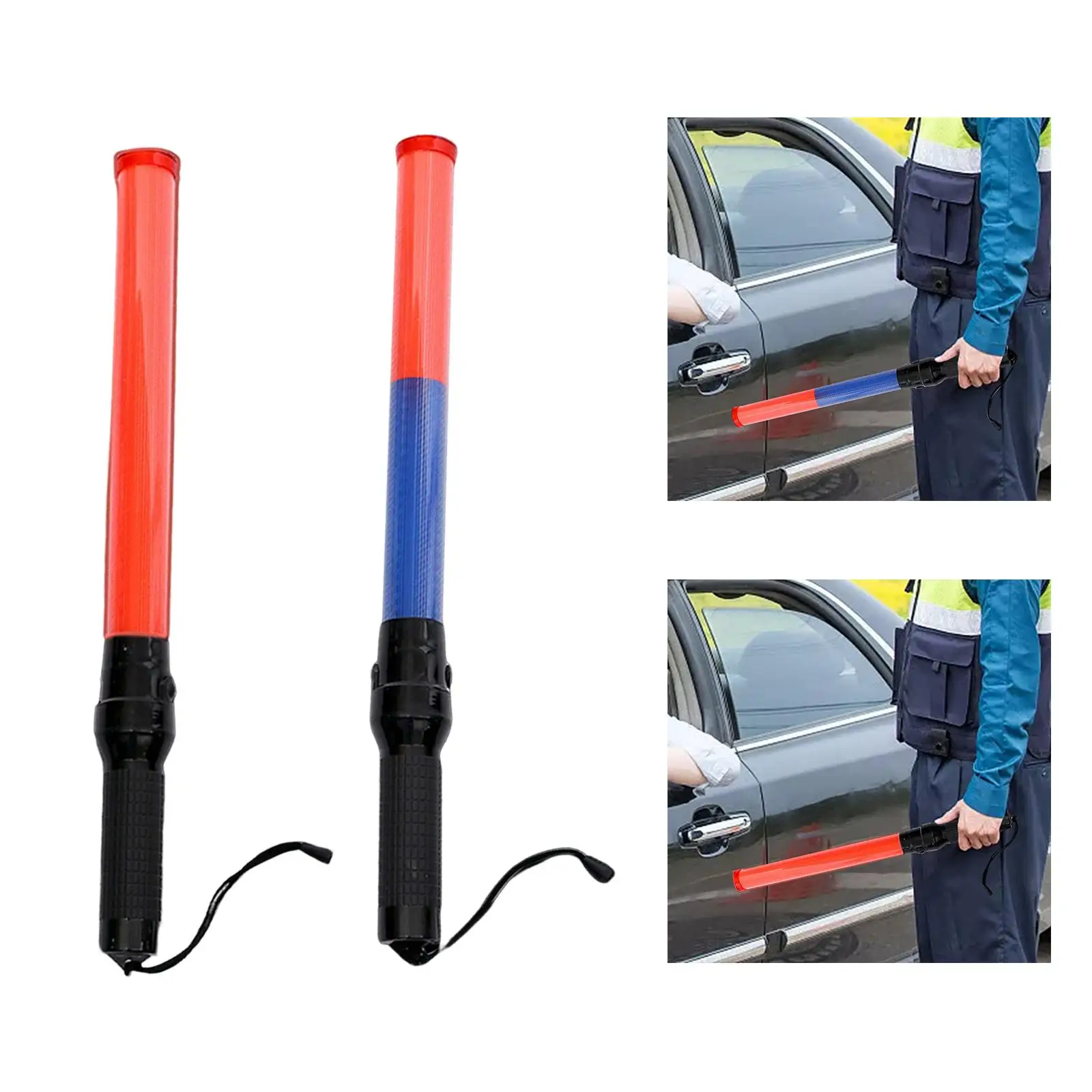 Traffic Baton Battery Powered Signal Traffic Stick Flashlight for Outdoor