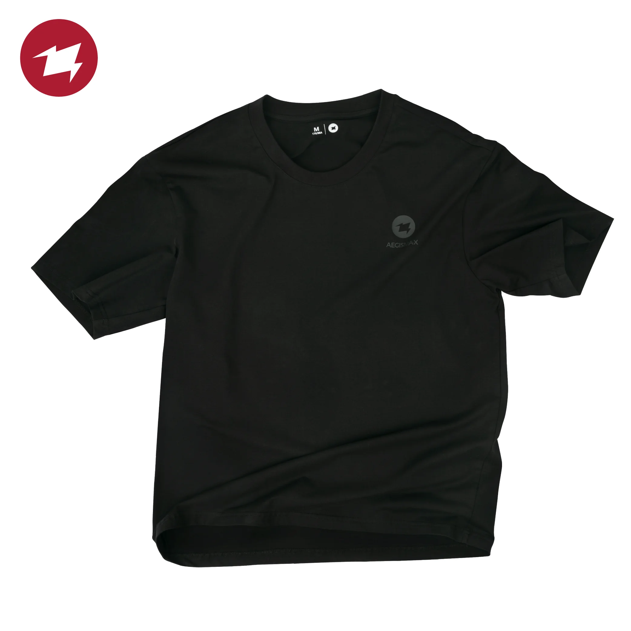 AEGISMAX Cooling Lyocell Cotton T-Shirt Summer Camping Daily Short Sleeve Top