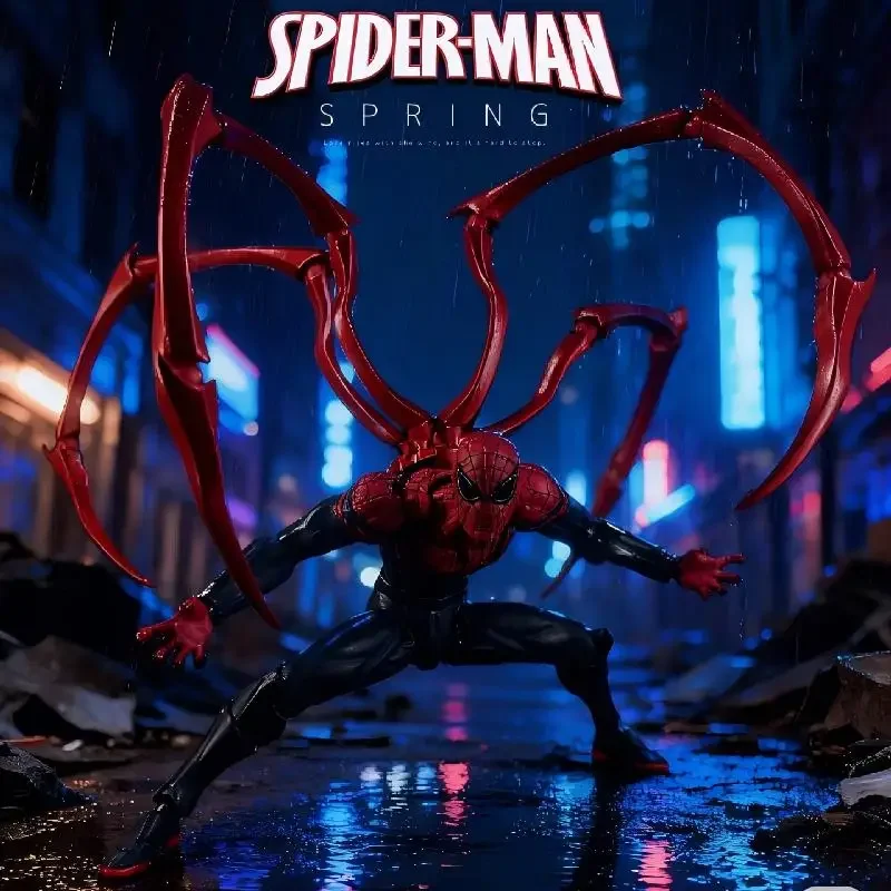 

Instant Shipping Hot Item Pre-New Mess Toys Superior Spiderman Neighbor - Doctor Octopus Peter Parker Collectible Action Figure