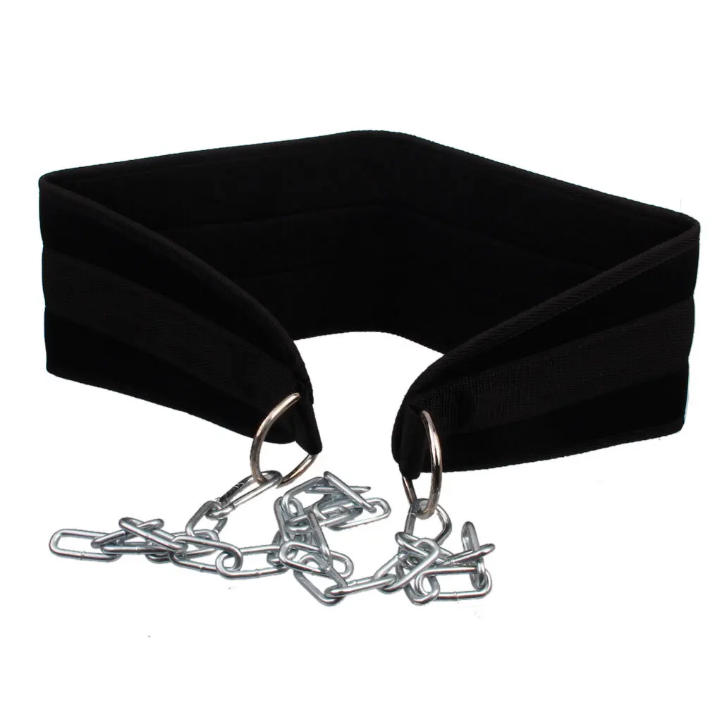 

Gym Training Back Pull Up Dipping Belt Body Building Weight Lifting Chain