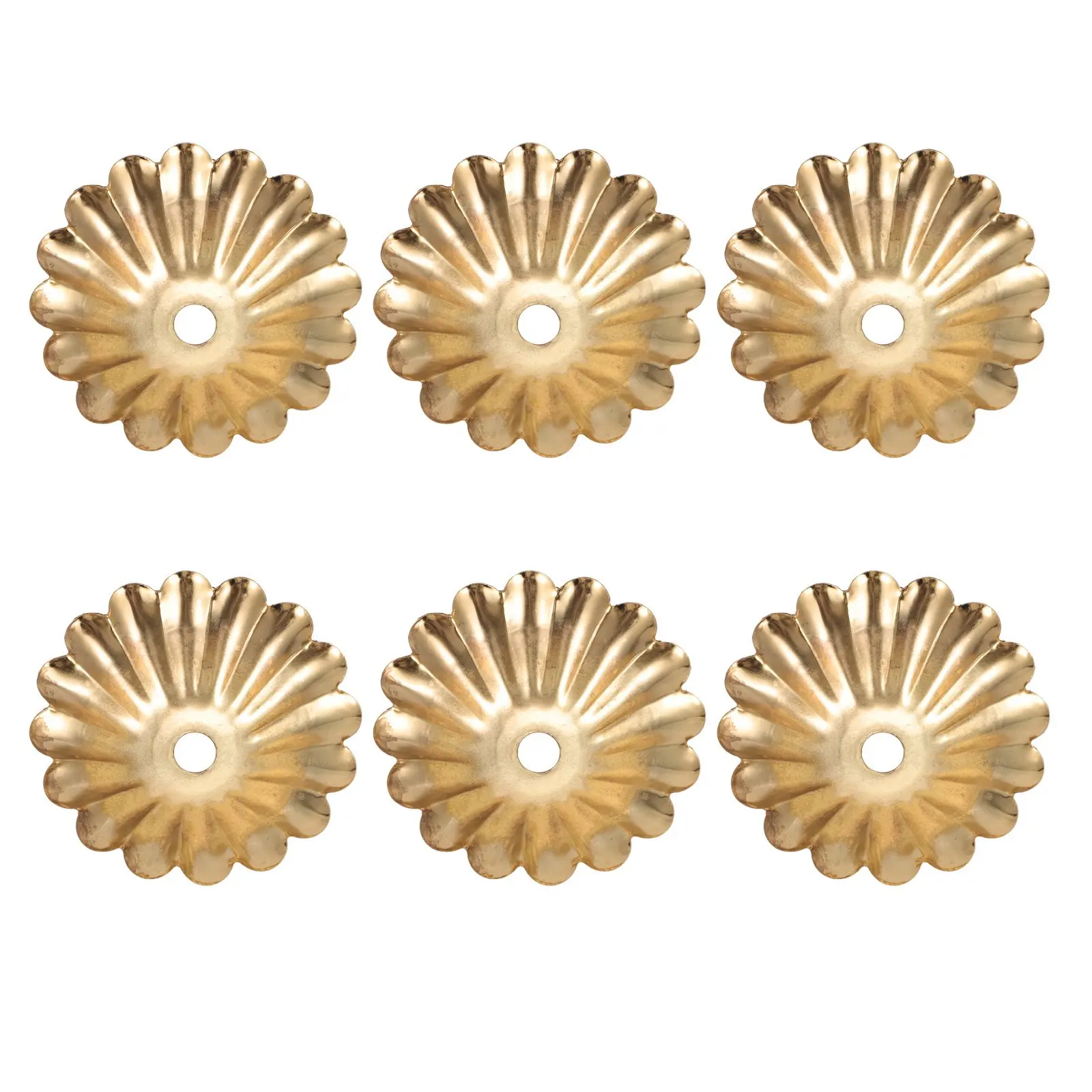 

6 шт. декоративных железных абажуров в форме хризантемы для настольных ламп, сменные декоративные накладки для осветительных приборов для дома