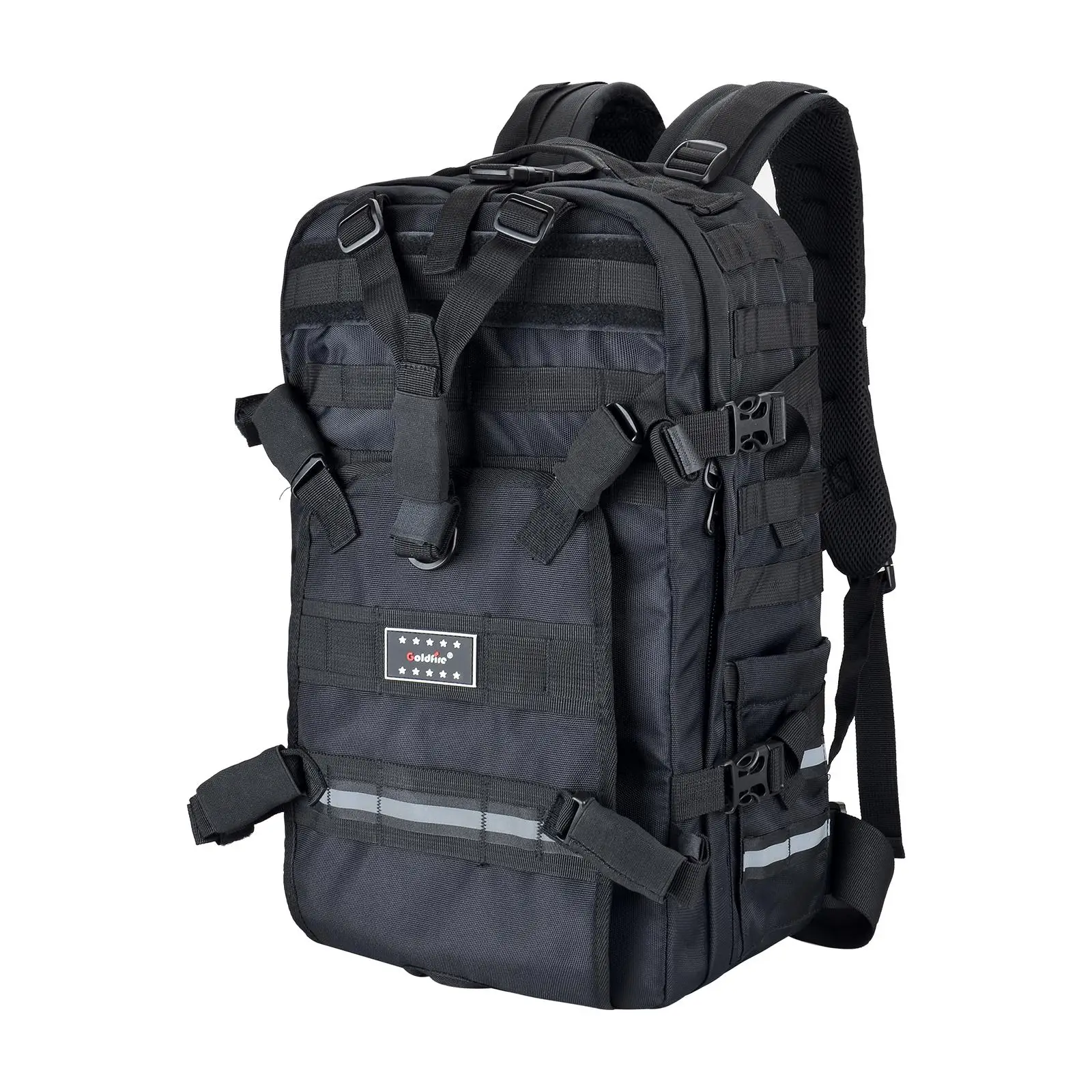 

Motorbike Backpack Reflective Strip Luggage Storage Holder for Cycling Soccer Hiking Shoulder Bag for Men Women