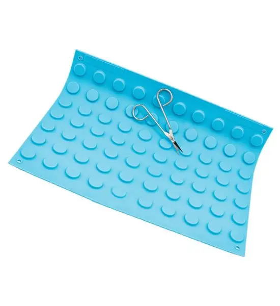 Custom Flexible and Non-Slip Surgical Magnetics Instrument Mats