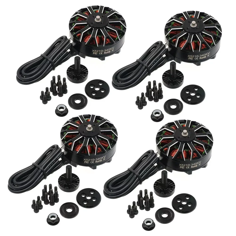 UniFly 4PCS UAngle X5210 5210 340KV / 500KV Waterproof Brushless Motor Part For FPV Multirotor Motors RC Helicopters Toy Accesso