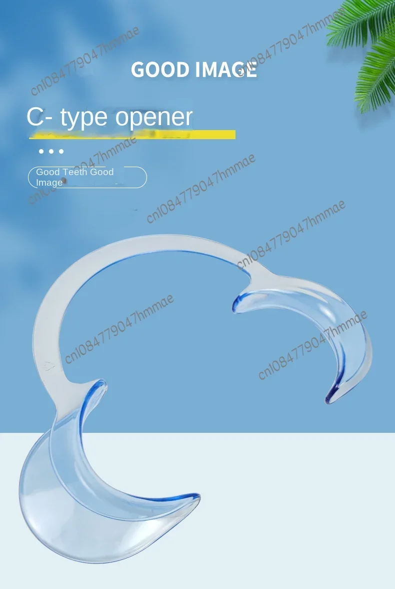 C-type opener Tooth whitening disposable oral consumables Plastic orthodontic opener for dental clinic