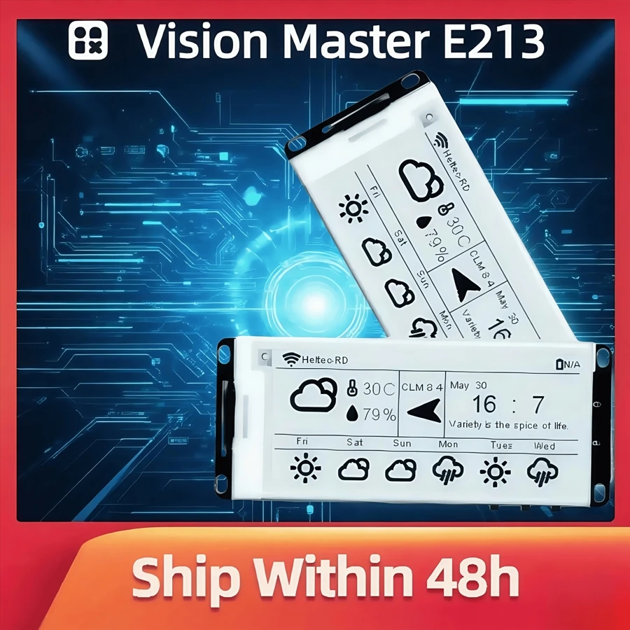 

Heltec Meshtastic E213 2,13-дюймовый дисплей E-Ink LoRa Arduino ESP32-S3, развивающая плата малой мощности с SX1262 BLE WiFi Tagr Arduino