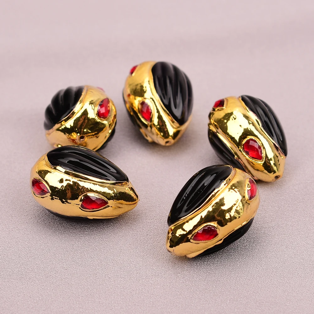 

APDGG оптовая продажа 5 шт. фиолетовый нефритовый каплевидный полосатый бусины соединительный кулон для изготовления ювелирных изделий своими руками