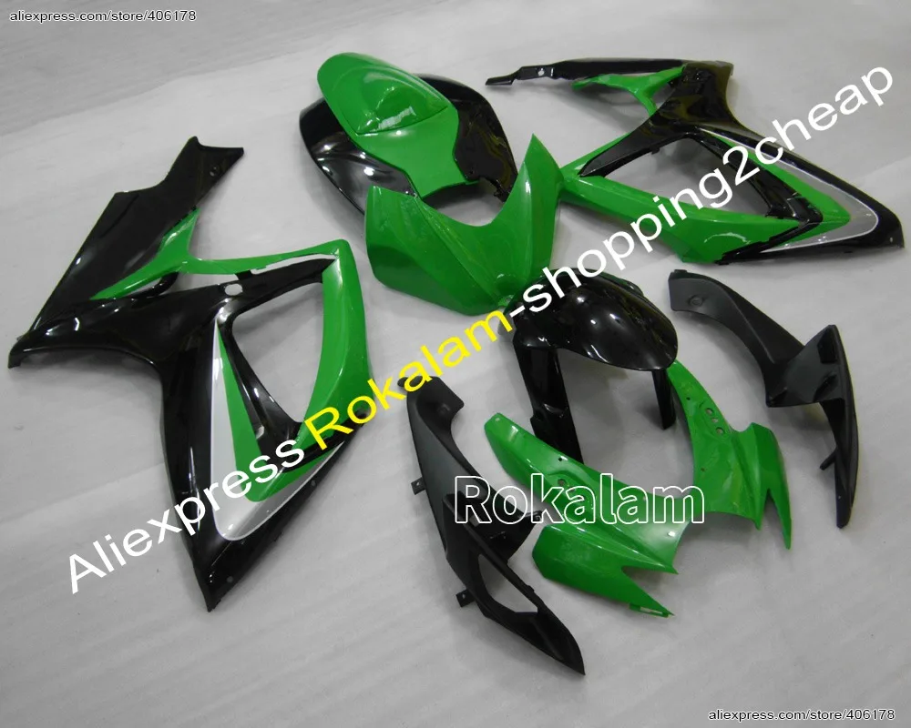 Kit de Carenado ABS (Moldeo por Inyección) para Suzuki GSXR600 750 06 07 K6 2006 2007 GSXR600-750 GSX-R 600 750 06 07