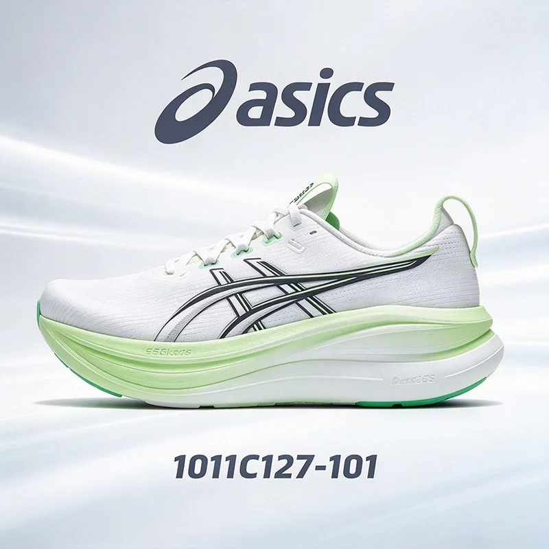 Asics Running Shoes Men's GEL-NIMBUS 28 Cushioning Sports Shoes Breathable Shoes 1011C127-001