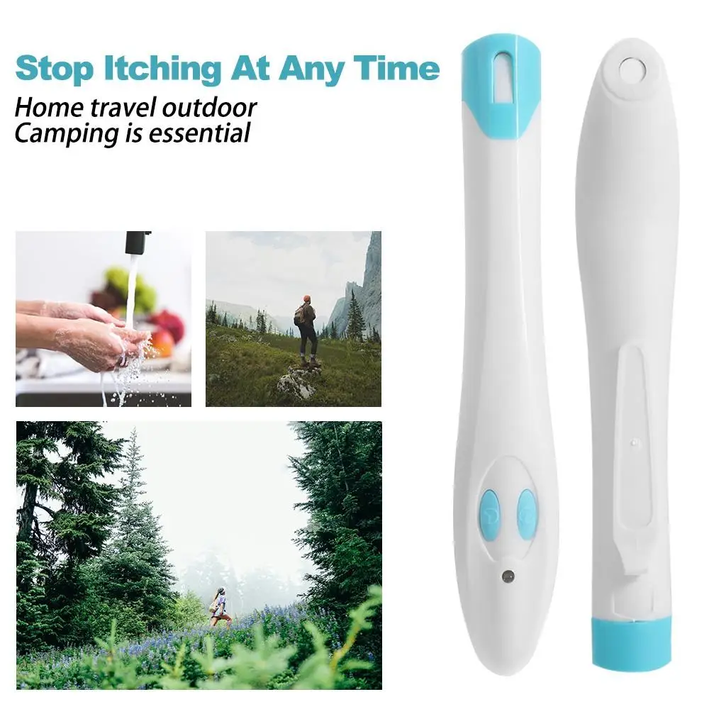 Potable Antipruritic Stick Electronic Stop Pen Relieve Itching Pen Anti-itch Antipruritic Device Physical Itch Stick Outdoor