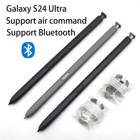 Stylus für Samsung Galaxy S24 Ultra Touchscreen Stylus S Pen Bleistift mit Bluetooth-Funktion unterstützen den Luftbefehl